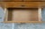 Brown Vintage Early American Colonial Style Solid Maple Country Kneehole Desk 44" For Sale - Image 8 of 18