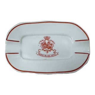 Vintage Madrid Palace Hotel Ashtray For Sale