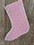 Vintage Turkish Hand-Knotted Wool Rug Christmas Stocking, Bohemian Burgundy Pink For Sale - Image 6 of 6