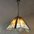 Rare pendant lamp, Italy, circa 1975, attributed to Poliarte, Longobard. The lamp is shaped like a star that radiates,...