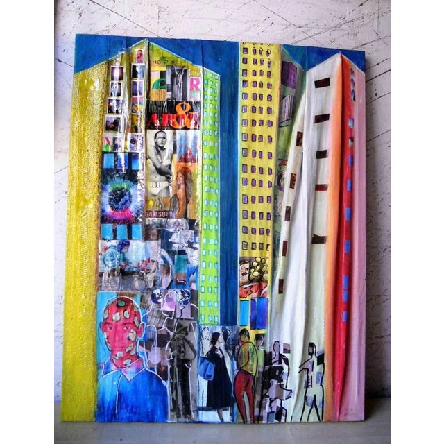 Life in the city is one of the best works of the artist Giuseppe Zumbolo. It is made on canvas painted in mixed technique,...
