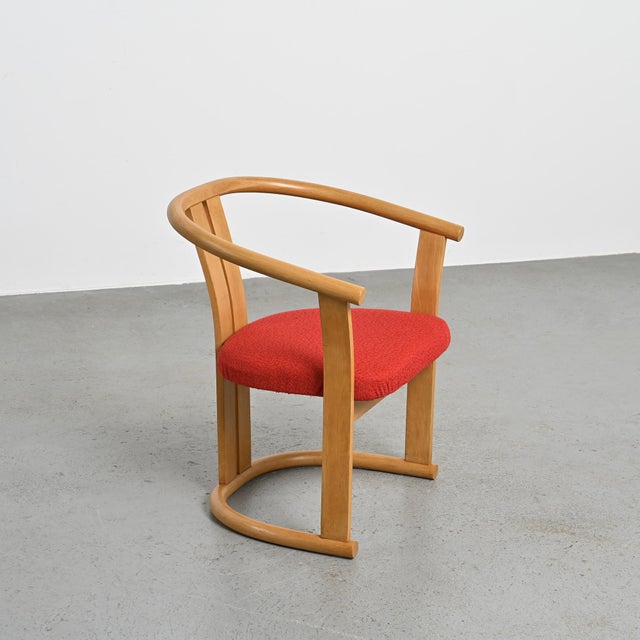 Beech Armchairs by Isamu Kenmochi, 1960s, Set of 2 For Sale - Image 4 of 18