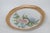 French Gold Edge Hand Painted Flowers Decorative Plate 4595b For Sale - Image 3 of 14