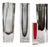 Sommerso Vases in Murano Glass by Flavio Poli, 1970s, Set of 4 For Sale