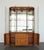 Traditional Vintage Drexel Formations Burl Wood Display Cabinet For Sale - Image 3 of 16