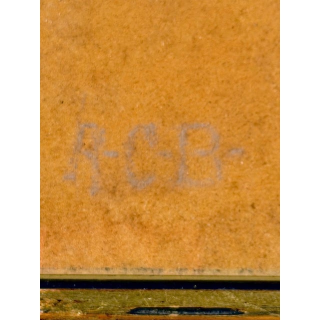 Vintage Portrait of a Young Man Pastel Drawing For Sale In Atlanta - Image 6 of 6