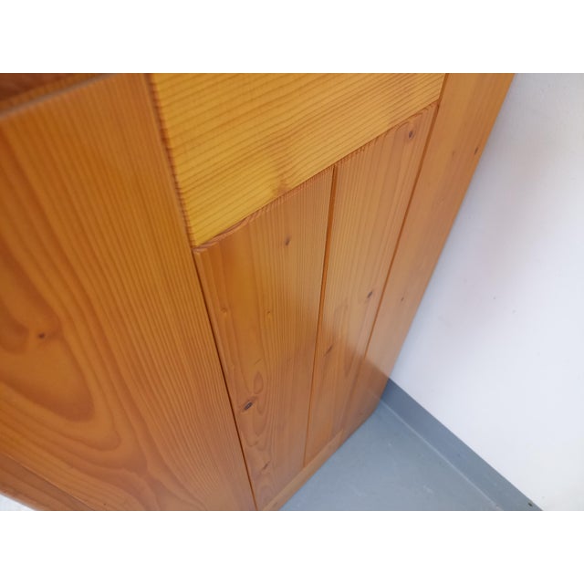 Vintage Pine Storage Cabinet by Charlotte Perriand, 1960s For Sale - Image 12 of 18