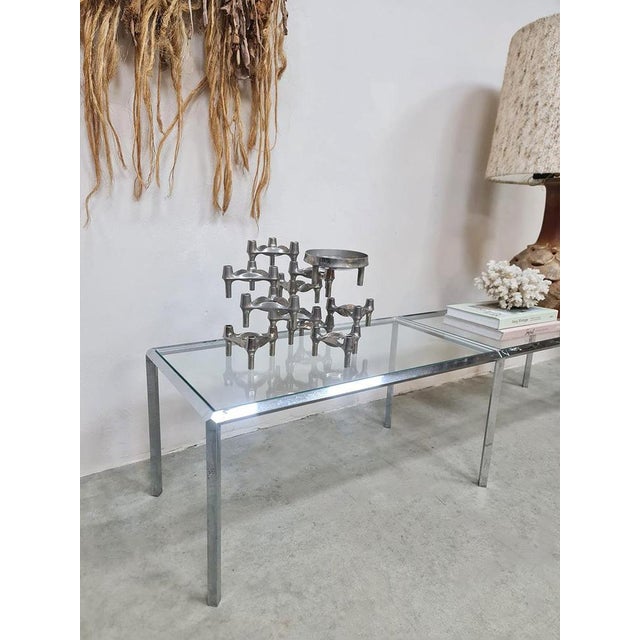 Mid-Century Chrome Side Tables Converta Series from Herman Miller, 1970s For Sale - Image 6 of 6