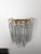 Brass and Murano Glass Wall Lamp by Venini by Novaresi For Sale - Image 4 of 7
