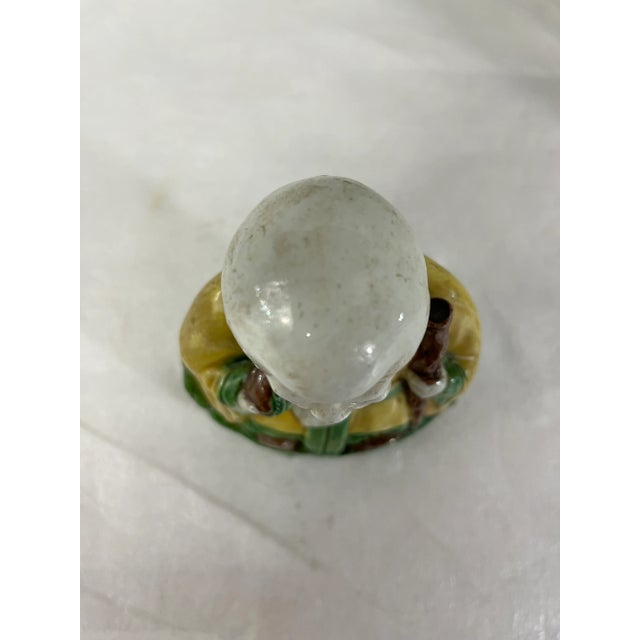Chinese Shou Lao Pottery Figurine For Sale - Image 6 of 9