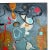 “Pinocyte” Modern Abstract Painting by Darin Wood For Sale In Austin - Image 6 of 9
