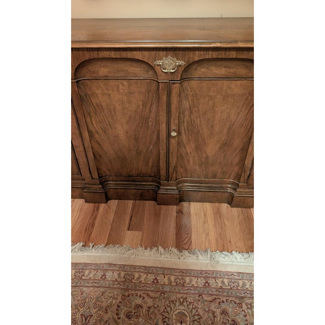 Baker George III English Style Walnut Credenza For Sale In Chicago - Image 6 of 10
