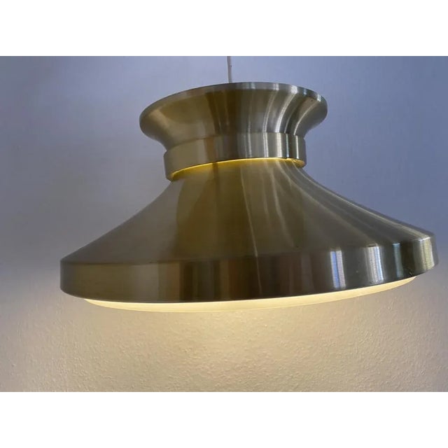 1960s Mid-Century Swedish Pendant Lamp by Carl Thore for Granhaga Metallindustri, 1960s For Sale - Image 5 of 18