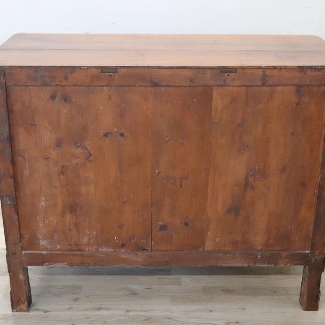 Antique 19th Century Walnut Chest of Drawers For Sale - Image 13 of 14