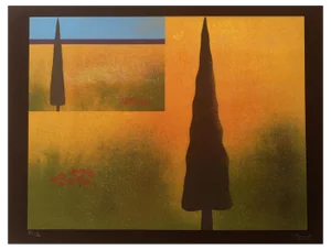 Carme Aguade, Analitica 9, 1979, Silkscreen on Guarro Paper