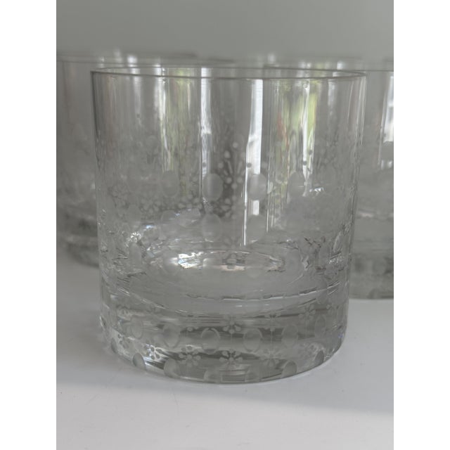 Rosenthal Romanze Form 13000 Whiskybecher Glass by Björn Wiinblad for Rosenthal Studio Line, Germany, 1960s, Set of 6 For Sale - Image 4 of 6