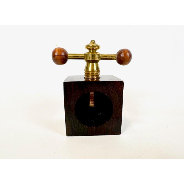 Wood Mid-Century Modern Cube Rosewood Nutcracker, Denmark, 1960s For Sale - Image 7 of 9