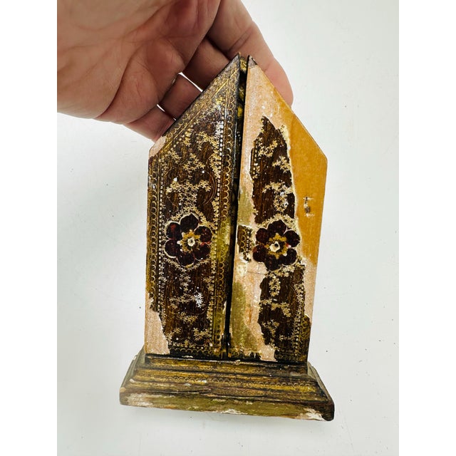 Italian Small Italian Triptych For Sale - Image 3 of 8
