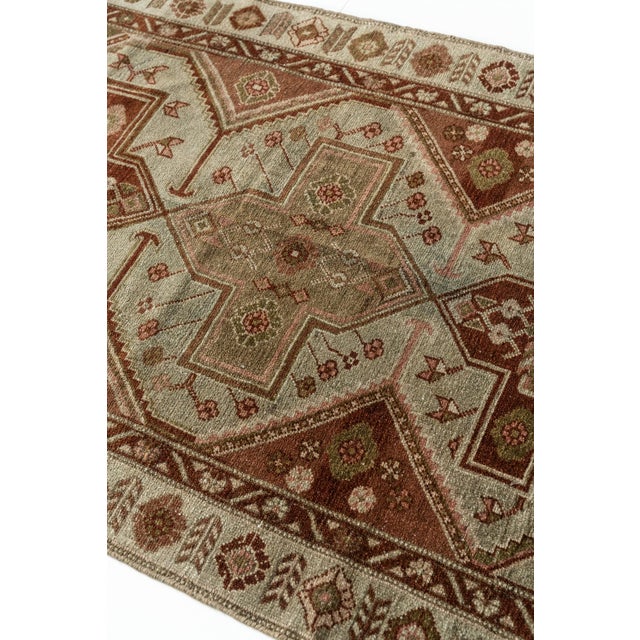 1930s Vintage Malayer Scatter Rug For Sale - Image 5 of 9