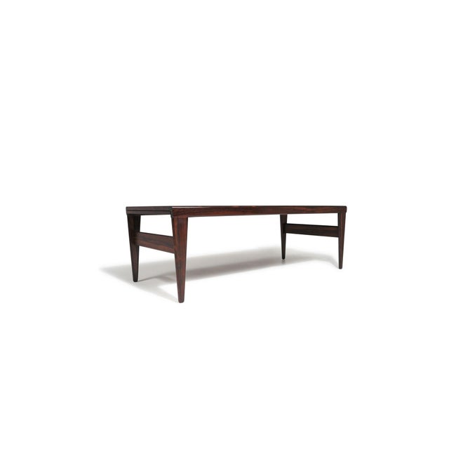 Illum Wikkelso Brazilian Rosewood Coffee Table With Tray For Sale In San Francisco - Image 6 of 12
