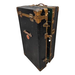 Vintage Steamer Trunk, 1920s For Sale