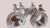 Metal 1980s Vintage Lead Crystal Byrdes Napkin Rings Set of 4 West Germany For Sale - Image 7 of 7