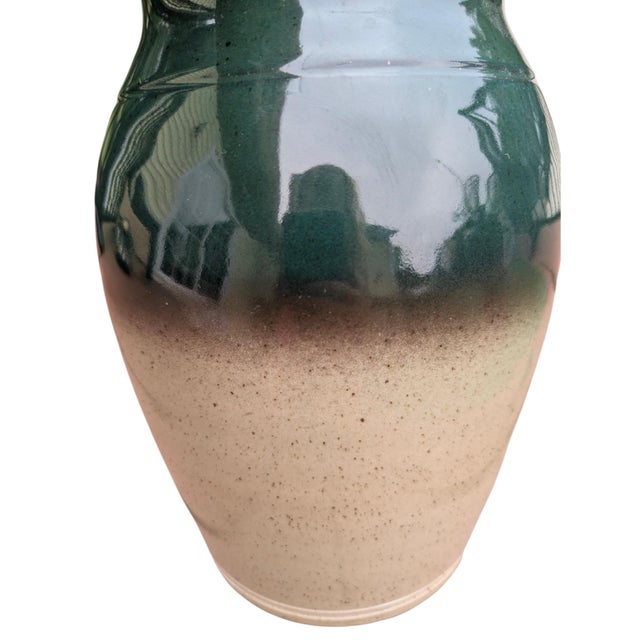 Vintage Studio Pottery Table Lamp For Sale - Image 4 of 11