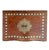 A handsome French Napoleon III walnut box, richly decorated with intricate mother-of-pearl, ivory and brass inlay. The...