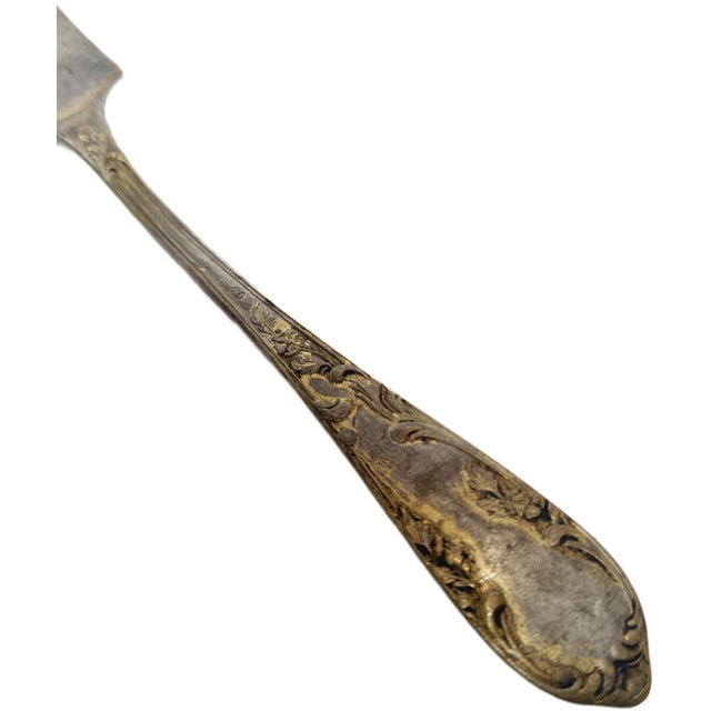 Metal Art Deco Pate Spoon, 1930s For Sale - Image 7 of 8