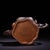 Vintage Handmade Yixing Zisha Clay Teapot With Tree Trunk Motif For Sale - Image 9 of 10