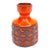 Mid-Century Modern Danish Fire-Red Vase For Sale