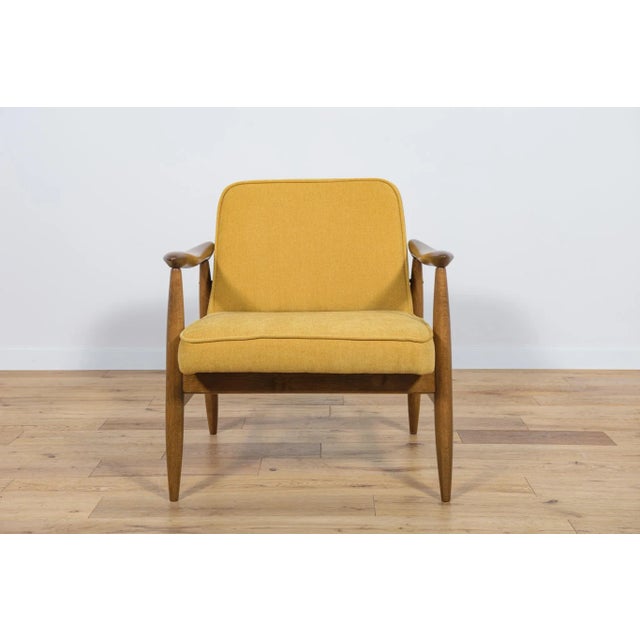 GFM-87 Armchairs by Juliusz Kedziorek for Gościcińskie Furniture, 1960s, Set of 2 For Sale - Image 10 of 18