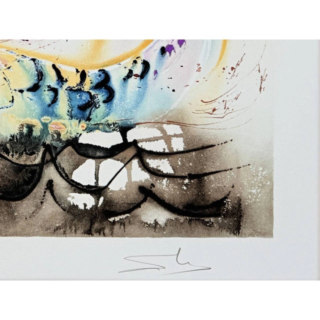 Salvador Dali, The Sea Horse, 1970, Lithograph For Sale - Image 3 of 11
