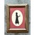 Vintage Silhouette Portrait of Woman in Gold Frame For Sale - Image 9 of 12