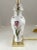 English 1990s Porcelain Botanical Garden Table Lamp For Sale - Image 3 of 7
