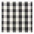 Schumacher Camden Cotton Check Fabric in Black For Sale