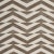 Sample - Schumacher X Miles Redd Broken Chevron Cut Velvet Fabric in Taupe on Ivory For Sale