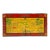 Chinese Tibetan Yellow Buddhism Meditation Graphic Wood Trunk Table For Sale