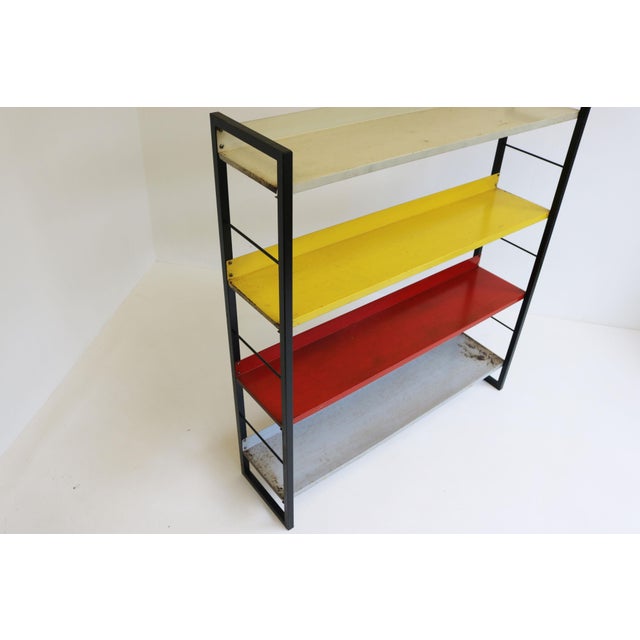 Mid-Century Modern Dutch Bookcase by A. Dekker, 1950 For Sale - Image 3 of 11