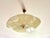 Pale Yellow Asymmetrical Cup-Shaped Pendant Light, 1960s For Sale - Image 3 of 10
