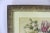 Antique Coloured Botanical Illustration Engraving Antique Wood and Plaster Frame Floral French Art For Sale - Image 6 of 11