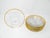 Baccarat Crystal Salad Plates - Set of 10 Fabulous set of crystal plates trimmed with gold. Each plate is acid-marked.