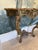 19th Century Italian Rococo Style Giltwood Console Table With Rosso Verona Marble Top For Sale - Image 4 of 4