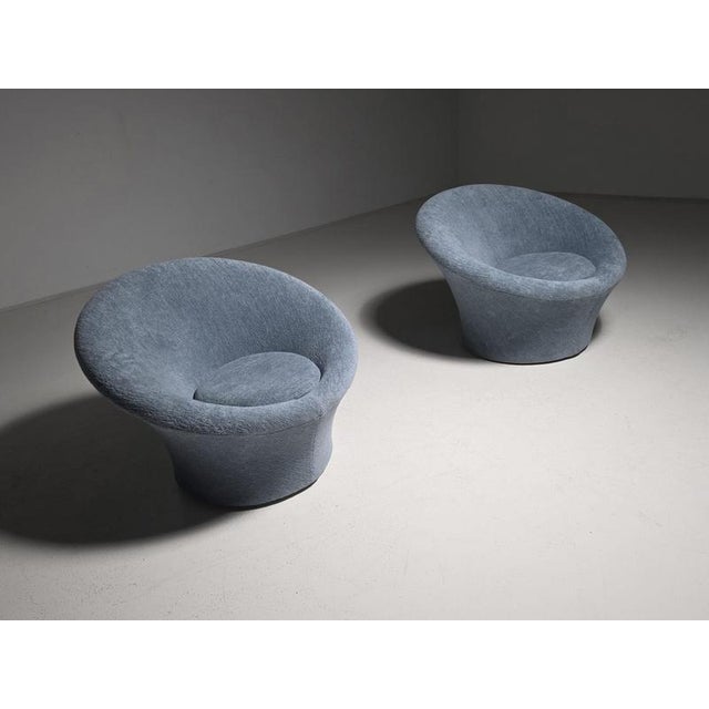 Pierre Paulin “Mushroom” Chairs for Artifort, 1960s A sculptural pair of Pierre Paulin’s iconic Mushroom lounge chairs for...
