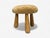 Danish Modern Style, Honey Sheepskin, Maple, Shearling Footstools, Usa, 21st C. For Sale - Image 9 of 10
