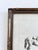 White Antique Original Horse Etchings, Circa 1700: Framed Equestrian Prints - a Pair For Sale - Image 8 of 15