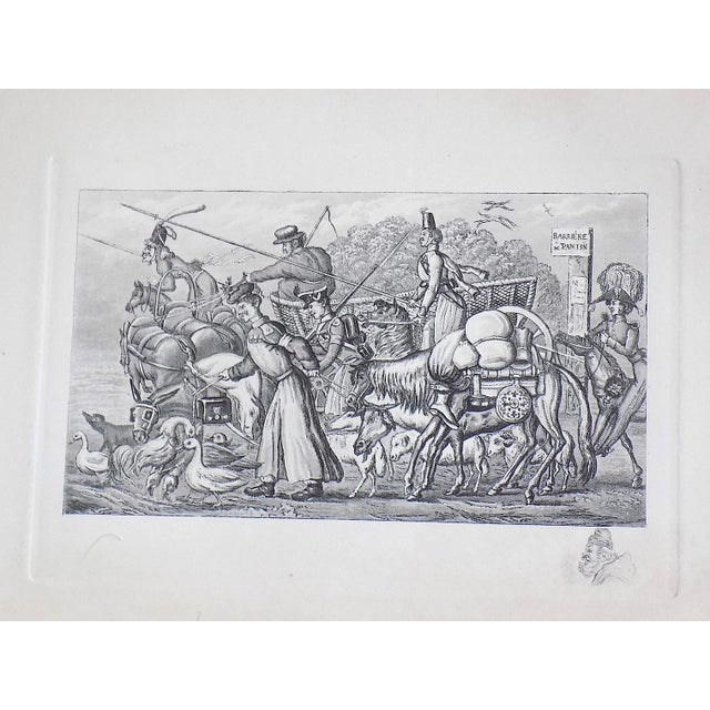 Antique 19th Century Etched & Aquatint English Society Scenes With Remarques - Set of 12 For Sale - Image 4 of 8