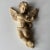 Victorian Antique Victorian Celluloid Angel Playing Harp Figurine For Sale - Image 3 of 7