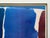 Royal Blue Helen Frankenthaler Vintage 1979 Abstract Expressionist Lithograph Print Framed Mexico City Exhibition Poster For Sale - Image 8 of 12