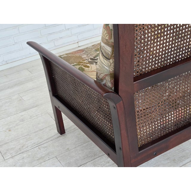 Swedish Highback Armchair by Arne Norell for Arne Norell AB, 1970s For Sale - Image 17 of 18